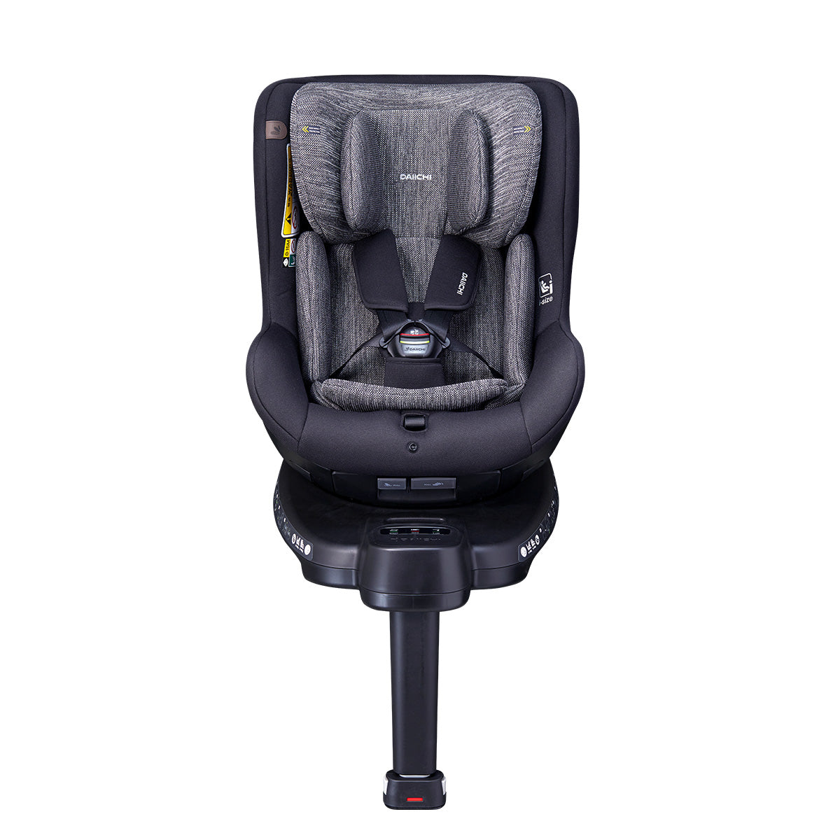 Daiichi One-FIX 360 Season 2 i-Size Car Seat - Two-tone Black