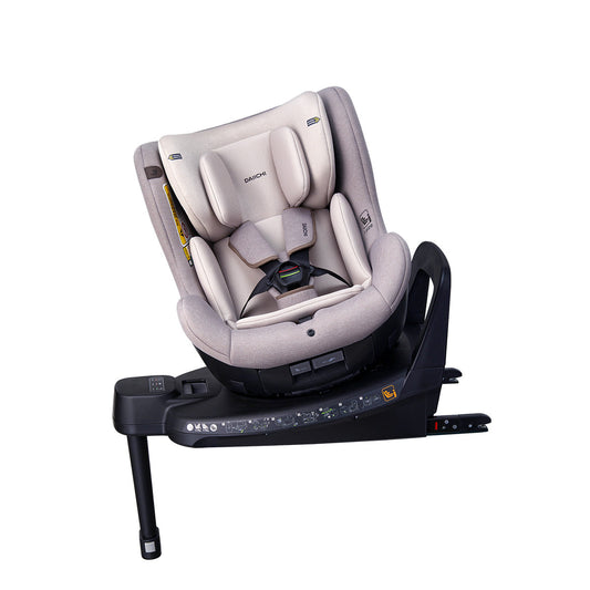 Daiichi One-FIX 360 Season 2 i-Size Car Seat - Champagne Pink